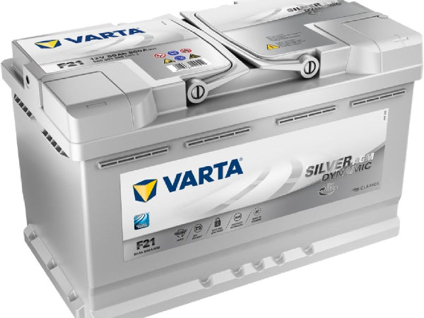 VARTA Fahrzeugbatterie AGM-Batterie Varta 12V/80Ah/800A