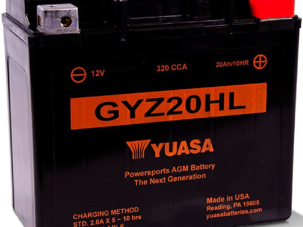 Batteria per veicoli Yuasa AGM 12V/21.1AH/320A