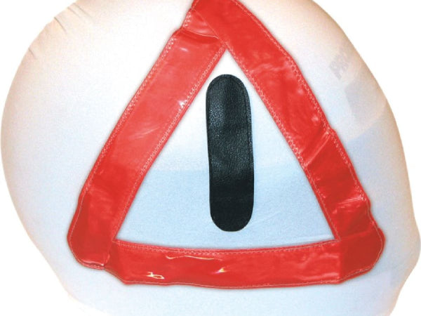 Moto112+ motorcycle accessories warning triangle for integral helmet
