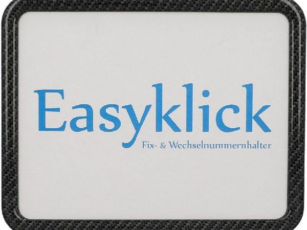 EasyKlick Plaque d'immatriculation Numéro de vélo Numéro de vélo