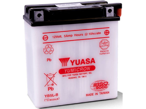 Batteria per veicoli YUASA Yumicron 12V/5.3Ah/60A