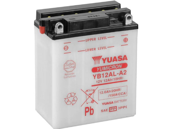 YUASA Fahrzeugbatterie Yumicron 12V/12.6Ah/150A