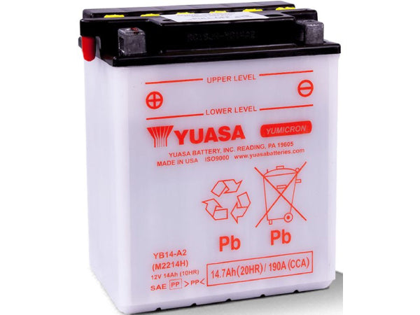 YUASA Fahrzeugbatterie Yumicron 12V/14.7Ah/175A