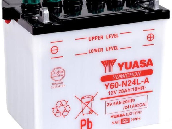Batterie de véhicule Yuasa Yumicron 12V / 29.5AH / 241A