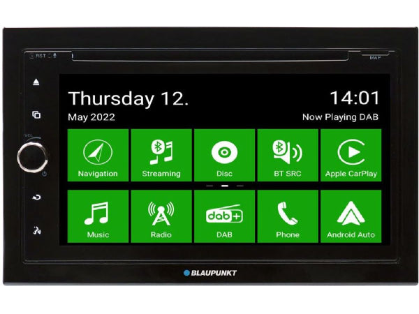 Blaupunkt Fahzeug Monitor Hannover 700 DAB CarPlay & Android Audio