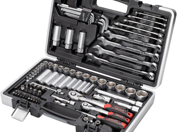 Ensemble d'outils de douane de Rothewald Vehicle Tools 92-Parts