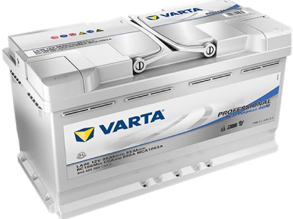 Batterie de batterie de véhicule Varta 12v / 95h / 850a