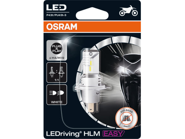 Rétrofice LED de remplacement OSRAM Easy H4 / H19 / 12V / 13W