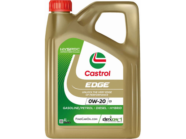 Edge d'huile de castrol 0W-20 C5 4L