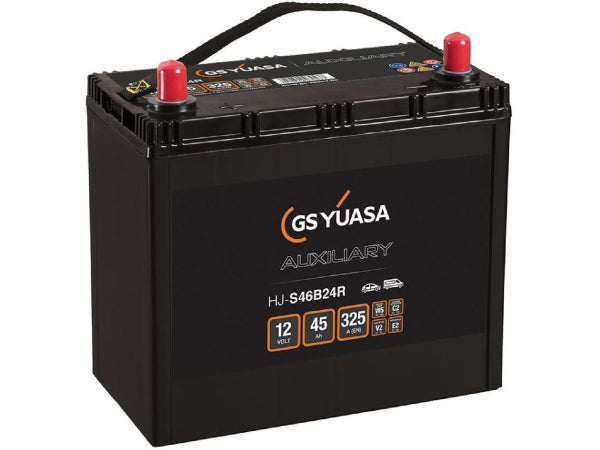 YUASA Fahrzeugbatterie Autobatterie 12V/45Ah/325A