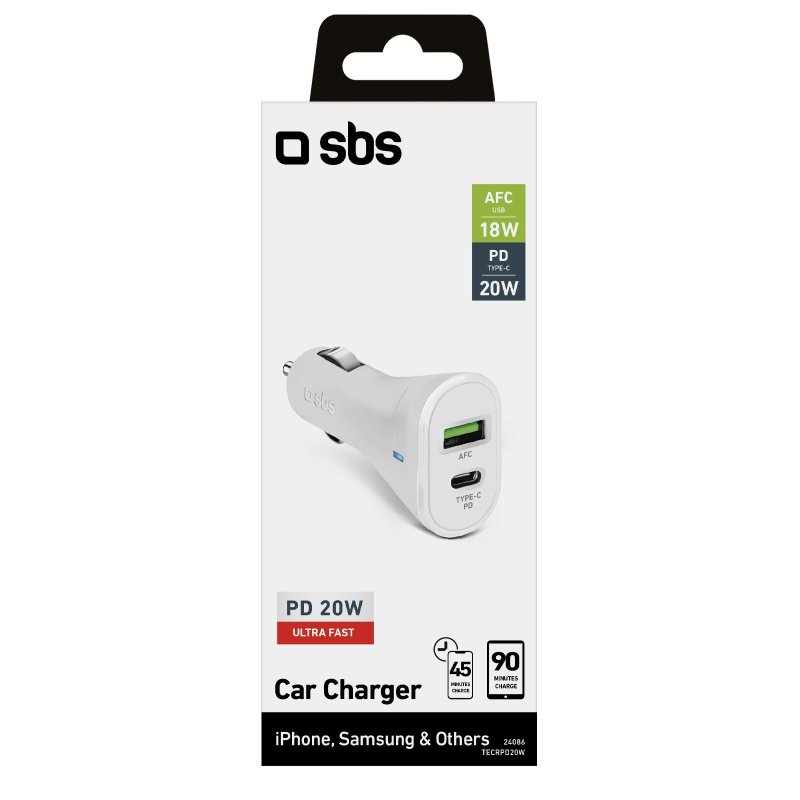 SBS charger KFZ 20W